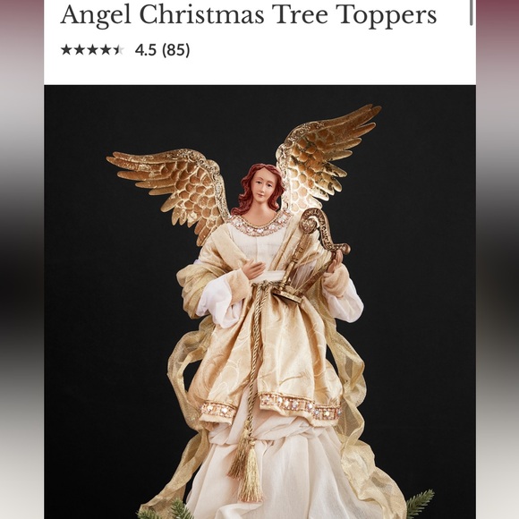 Balsam Hill Angel Christmas Tree Topper